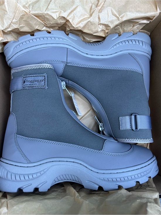 Frogg Toggs Other - Frogg Toggs Aransas Boots w/ Ankle Strap Surf and Sand Water Shoes Gray NIB